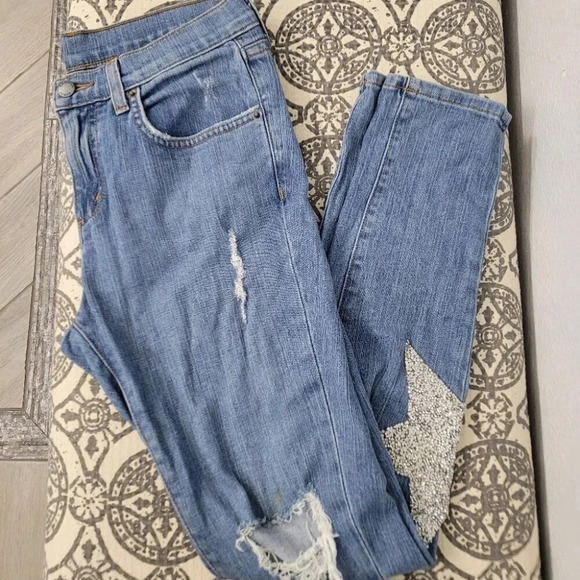 Carmar Rhinestone Embellished Star Jeans - Picture 4 of 16